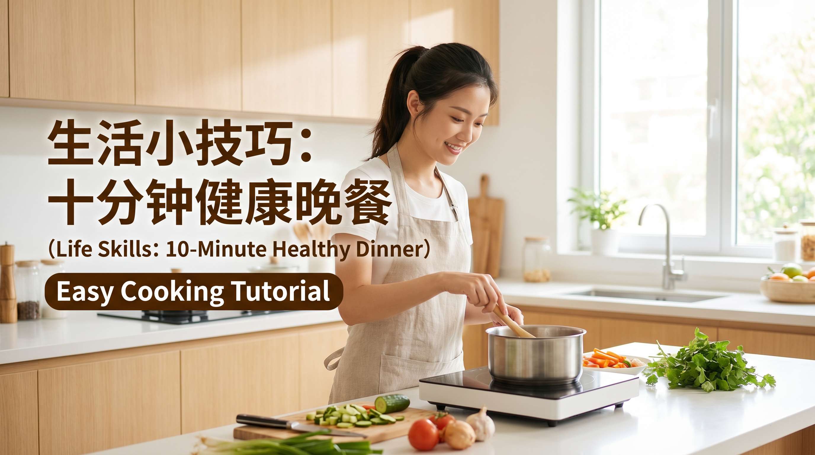 菠萝视频生活技能视频教程：十分钟健康晚餐烹饪教学，www.fqme4z.cn